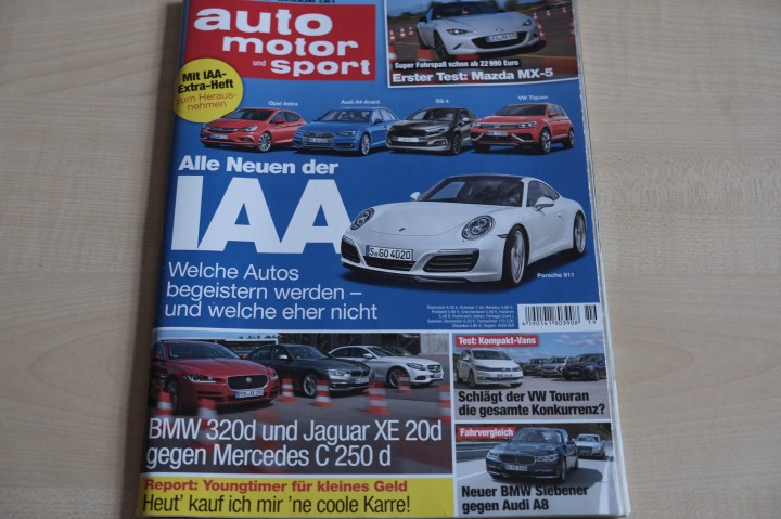 Deckblatt Auto Motor und Sport (19/2015)